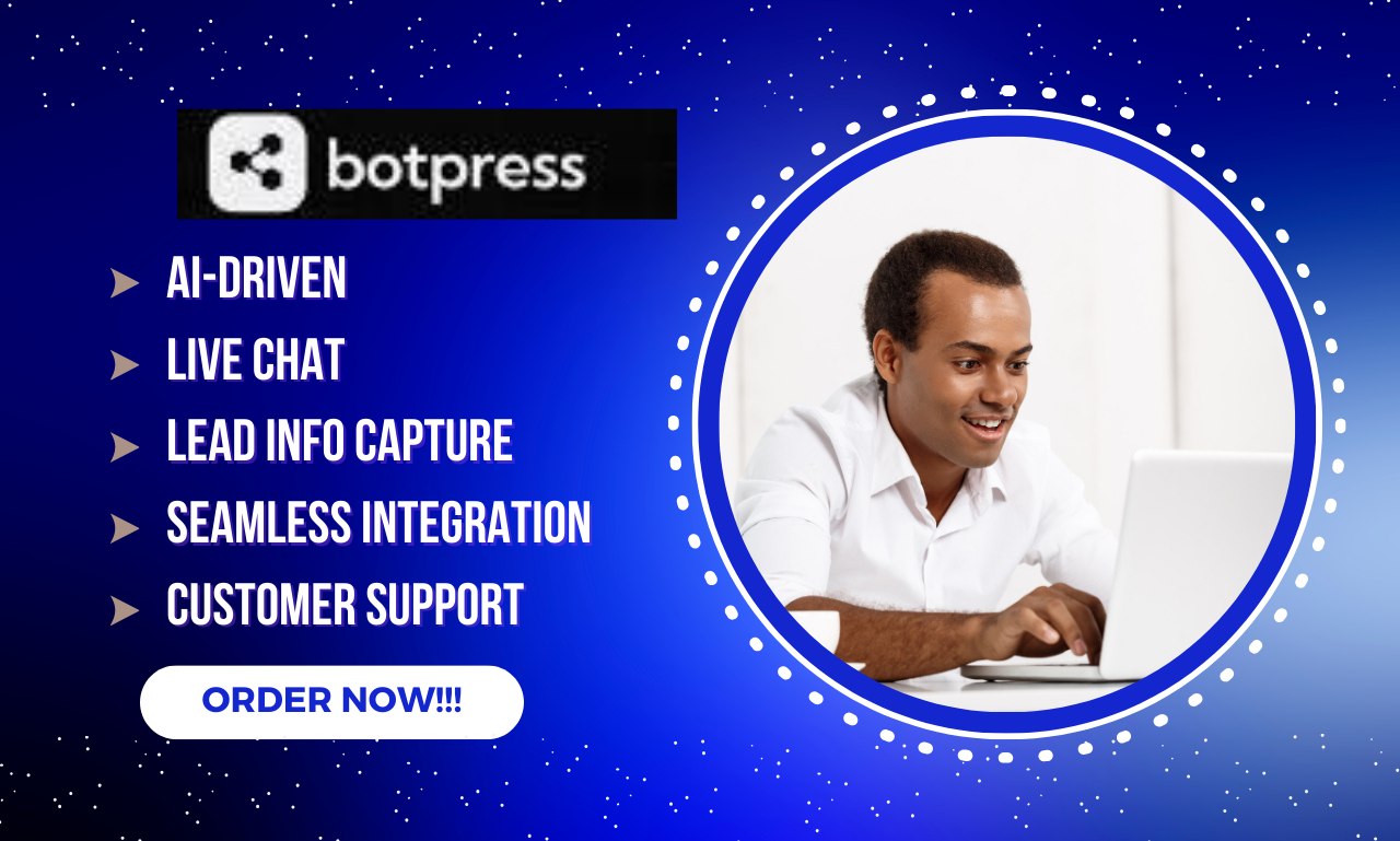 Powerful Botpress AI chatbot for livechat business automation