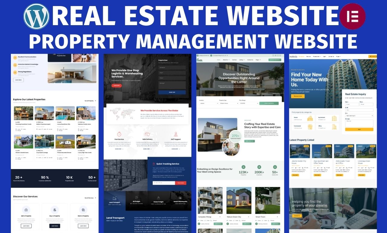 I will create a property management website, buildium website, and airbnb integration